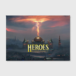 Холст прямоугольный Heroes of Might and Magic HoM Z, цвет: 3D-принт — фото 2