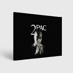 Холст прямоугольный TUPAC, цвет: 3D-принт