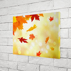 Холст прямоугольный ПАДАЮЩИЙ КЛЕН ОСЕННЯЯ Z, цвет: 3D-принт — фото 2