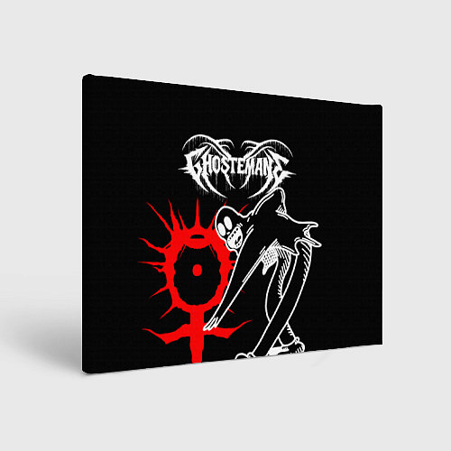 Картина прямоугольная GHOSTEMANE ЛОГО / 3D-принт – фото 1