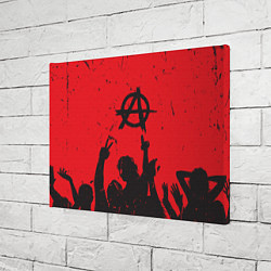 Холст прямоугольный АНАРХИЯ СВОБОДА Z, цвет: 3D-принт — фото 2
