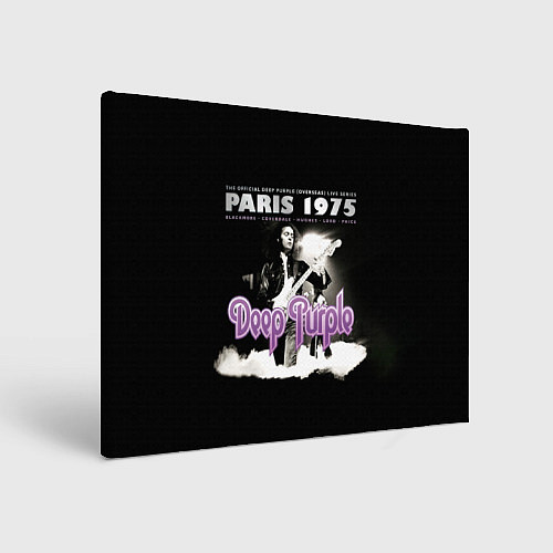 Картина прямоугольная Deep Purple - Paris 1975 / 3D-принт – фото 1