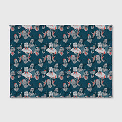 Холст прямоугольный Живые Мертвецы, цвет: 3D-принт — фото 2