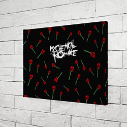 Холст прямоугольный MY CHEMICAL ROMANCE РОЗЫ MCR ROSES, цвет: 3D-принт — фото 2