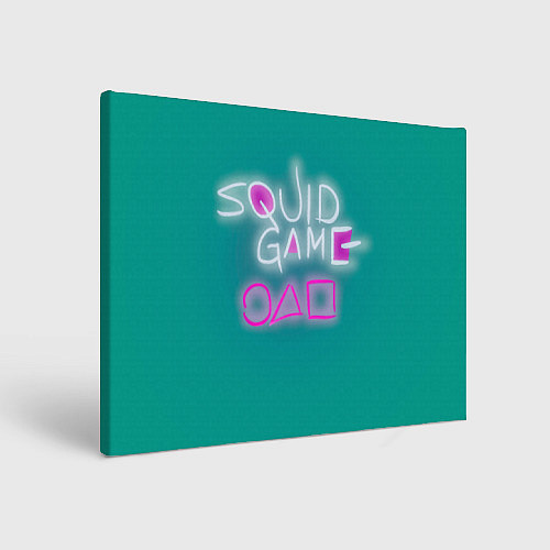 Картина прямоугольная Squid game a / 3D-принт – фото 1