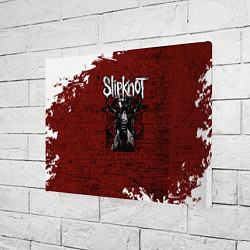 Холст прямоугольный Слипкнот Гранж Slipknot Rock Goat, цвет: 3D-принт — фото 2