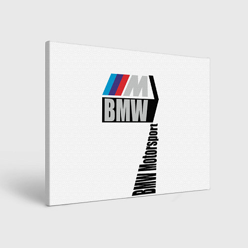 Картина прямоугольная BMW Motorsport / 3D-принт – фото 1