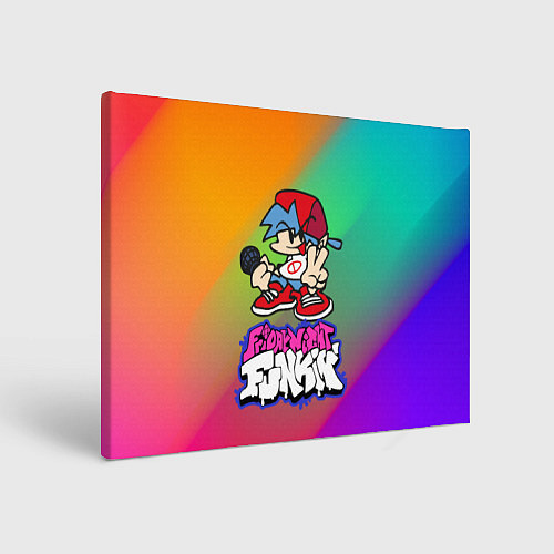 Картина прямоугольная BOYFRIEND FRIDAY NIGHT FUNKIN / 3D-принт – фото 1