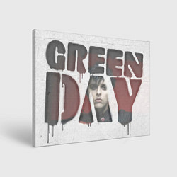 Картина прямоугольная Green day on wall