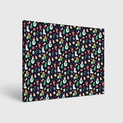 Картина прямоугольная Christmas Holiday