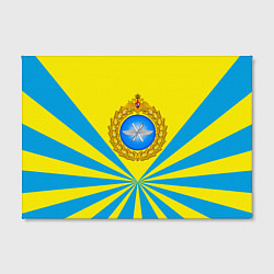 Холст прямоугольный Большая эмблема ВВС РФ, цвет: 3D-принт — фото 2
