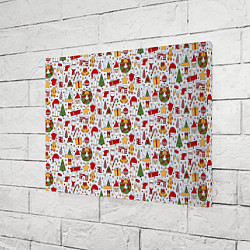 Холст прямоугольный New Years Mood, цвет: 3D-принт — фото 2