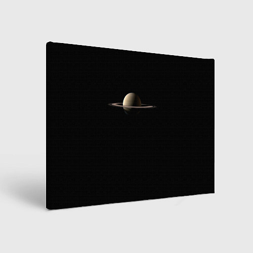 Картина прямоугольная Красавец Сатурн / 3D-принт – фото 1