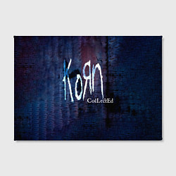Холст прямоугольный Collected - Korn, цвет: 3D-принт — фото 2
