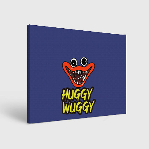 Картина прямоугольная Huggy Wuggy: Smile / 3D-принт – фото 1