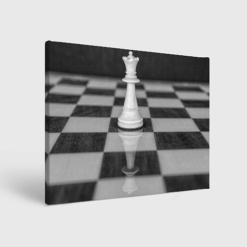 Картина прямоугольная Шахматы Ферзь / 3D-принт – фото 1