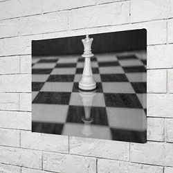 Холст прямоугольный Шахматы Ферзь, цвет: 3D-принт — фото 2