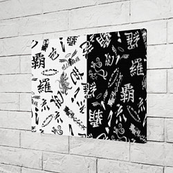 Холст прямоугольный Tokyo Revengers Black & White, цвет: 3D-принт — фото 2