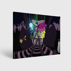 Картина прямоугольная Spamton: BIG SHOT ! Deltarune Спамтон