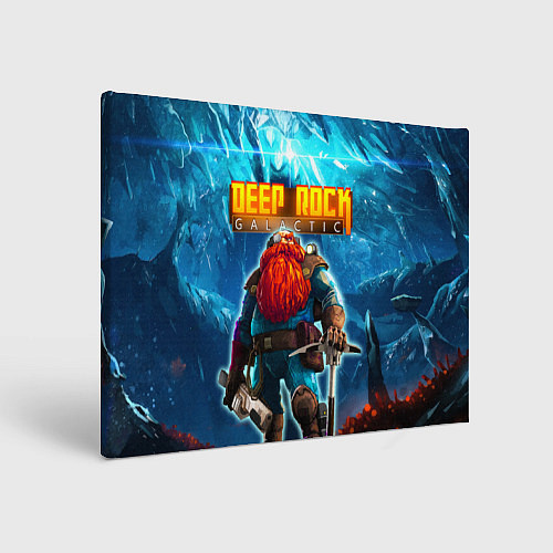 Картина прямоугольная Deep Rock Galactic Scout / 3D-принт – фото 1