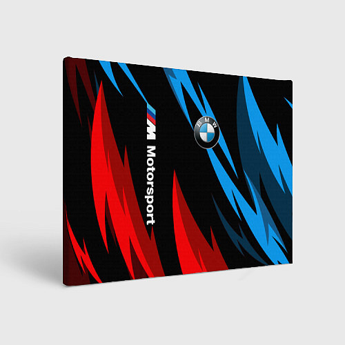 Картина прямоугольная BMW Логотип Узор / 3D-принт – фото 1