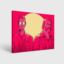 Холст прямоугольный Диско арт, цвет: 3D-принт