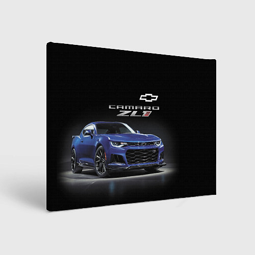 Картина прямоугольная Chevrolet Camaro ZL1 Motorsport / 3D-принт – фото 1