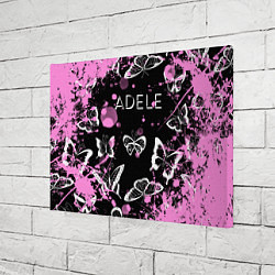 Холст прямоугольный Adele - Бабочки, цвет: 3D-принт — фото 2