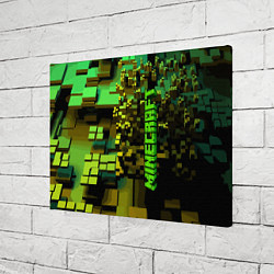Холст прямоугольный Minecraft, pattern 2022, цвет: 3D-принт — фото 2