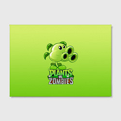 Холст прямоугольный Lants vs Zombies - Тристрел, цвет: 3D-принт — фото 2