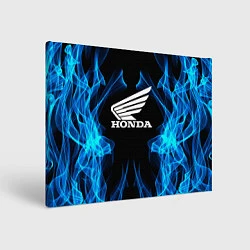 Холст прямоугольный Honda Fire, цвет: 3D-принт