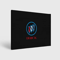 Холст прямоугольный Buick Emblem Logo, цвет: 3D-принт