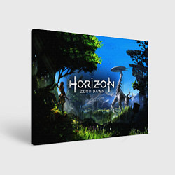 Холст прямоугольный Horizon Zero Dawn Топ, цвет: 3D-принт
