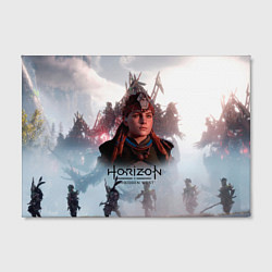 Холст прямоугольный Элой Horizon Forbidden West game, цвет: 3D-принт — фото 2