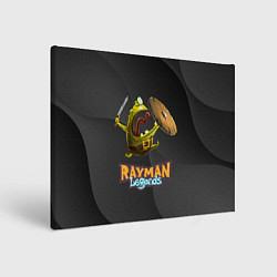 Холст прямоугольный Rayman Legends Black, цвет: 3D-принт