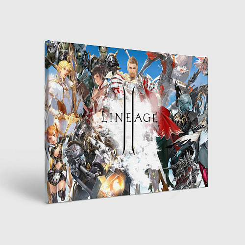 Картина прямоугольная Hero of Lineage / 3D-принт – фото 1