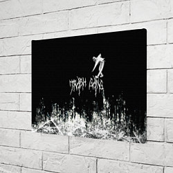 Холст прямоугольный Ghostemane Mercury Trash Gang Гостмейн Призрак гра, цвет: 3D-принт — фото 2