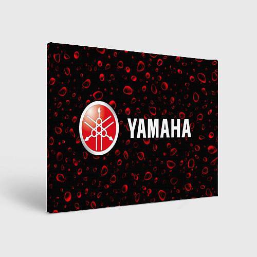 Картина прямоугольная YAMAHA Дождь / 3D-принт – фото 1