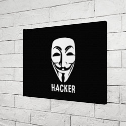 Холст прямоугольный HACKER Маска V, цвет: 3D-принт — фото 2