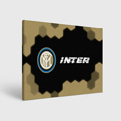 Холст прямоугольный INTER Inter Графика, цвет: 3D-принт