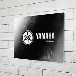 Холст прямоугольный ЯМАХА Autosport Пламя, цвет: 3D-принт — фото 2