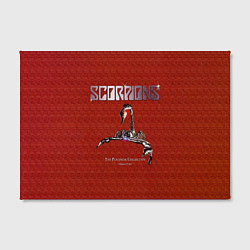 Холст прямоугольный The Platinum Collection - Scorpions, цвет: 3D-принт — фото 2