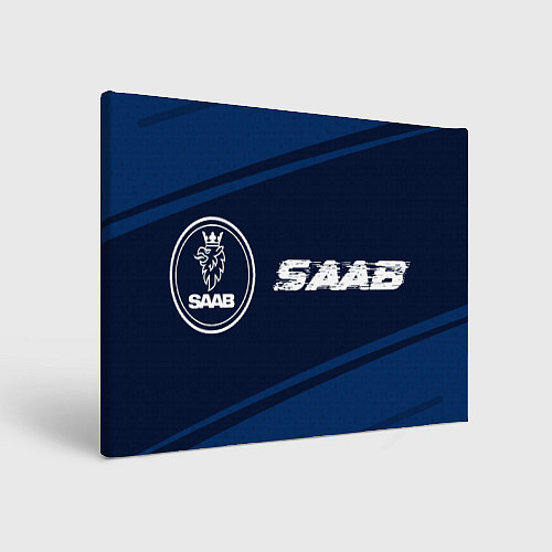 Картина прямоугольная SAAB SAAB Линии / 3D-принт – фото 1