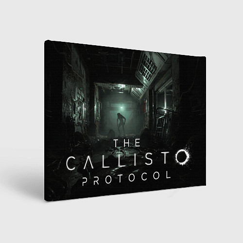 Картина прямоугольная Закоулки Черного железа Callisto protocol / 3D-принт – фото 1