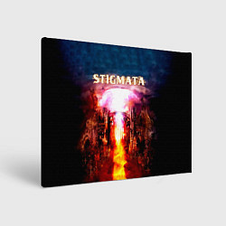 Холст прямоугольный Stigmata альбом, цвет: 3D-принт