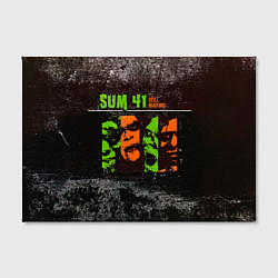 Холст прямоугольный Still Waiting - Sum 41, цвет: 3D-принт — фото 2
