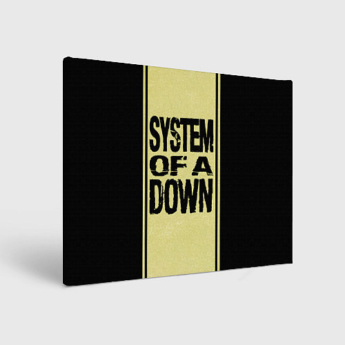 Картина прямоугольная System of a Down: 5 Album Bundle / 3D-принт – фото 1