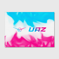 Холст прямоугольный UAZ Neon Gradient, цвет: 3D-принт — фото 2