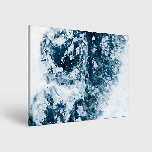 Картина прямоугольная Замерзшие Лужи Зимы / 3D-принт – фото 1