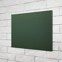 Холст прямоугольный 1984 узор зелёный градиент, цвет: 3D-принт — фото 2